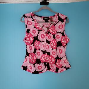 Baranda Blouse Size XL V-Neck Sleeveless